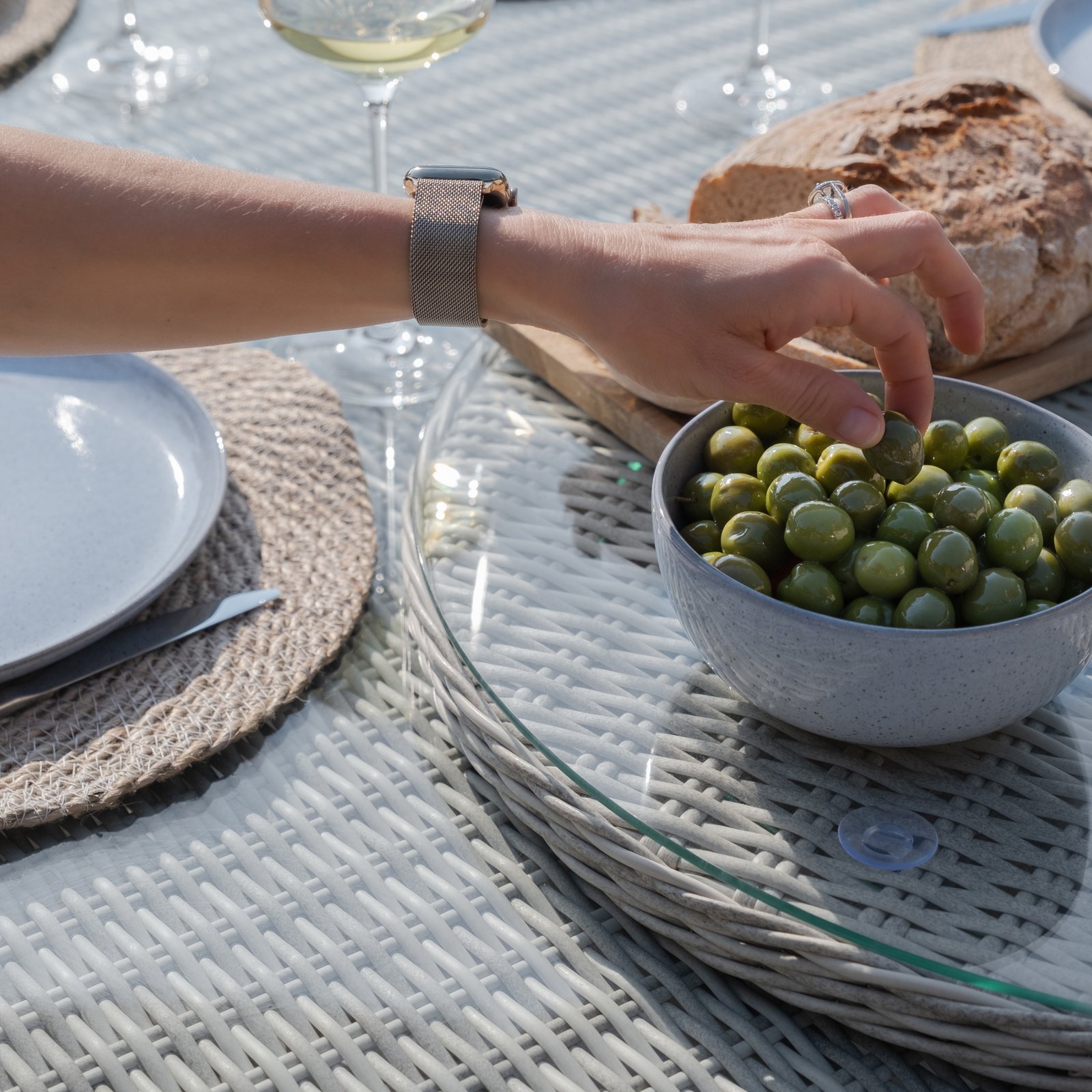 Oxford 8 Seat Oval Dining Set - Image 10