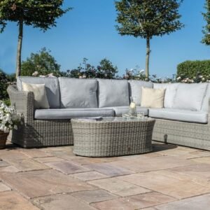 Alternative view of Oxford 6 Seater Large Rattan Corner Group with Chair