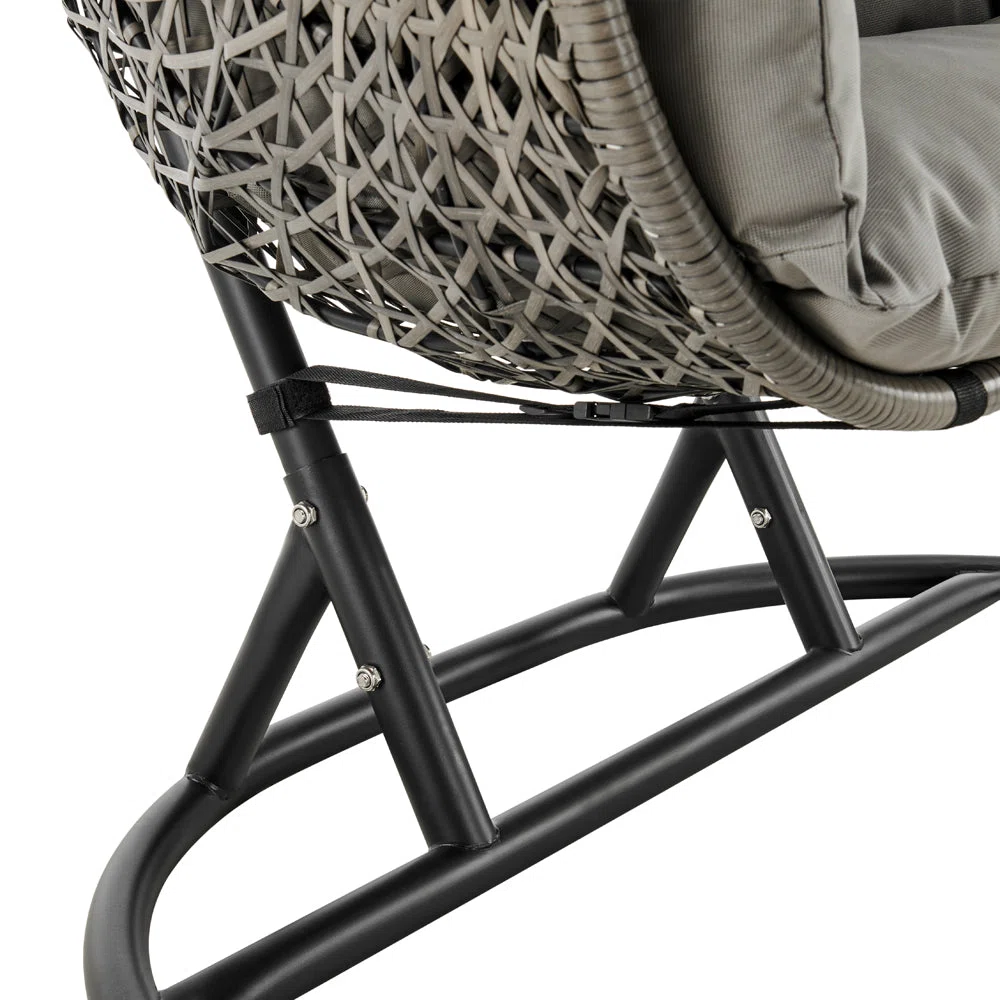 RATTANE Double Swing Chair with Stand - Image 3