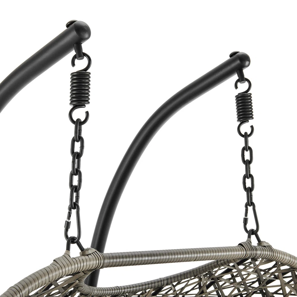 RATTANE Double Swing Chair with Stand - Image 6