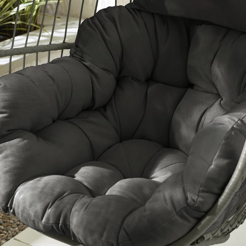 RATTANE Hanging Egg Chair Garden With Cushion - Image 3