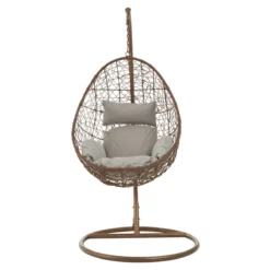 Alternative view of RATTANE Swing Chair with Stand